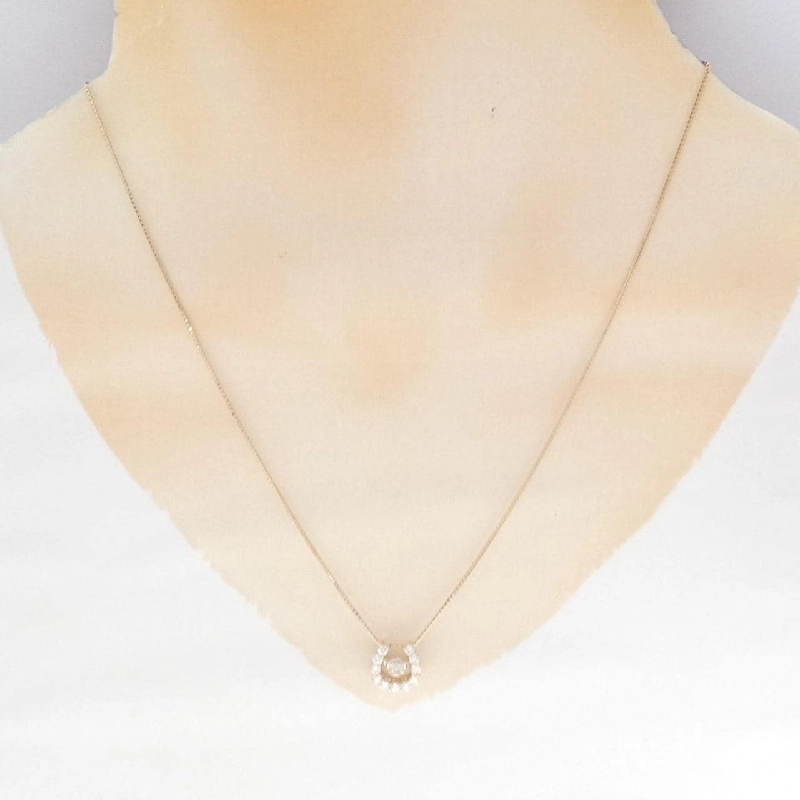 K18PG Dây chuyền kim cương 0.50CT - Hàng hiệu Authentic 857453