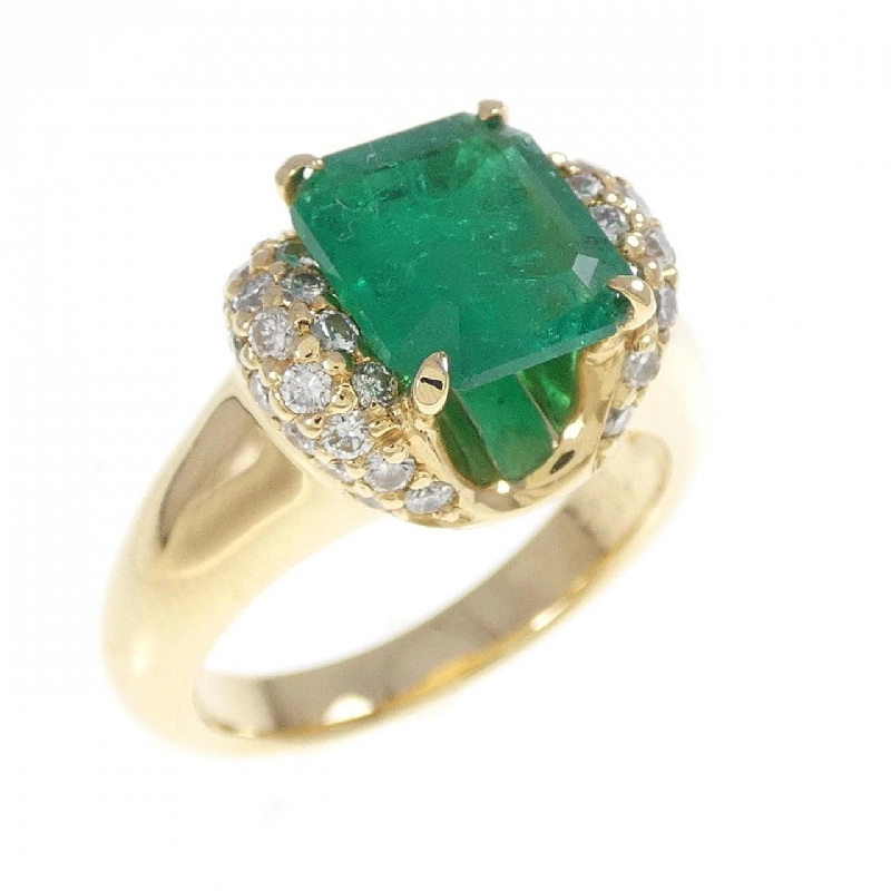 Nhẫn Emerald K18YG 1.58CT - Hàng hiệu Chính hãng 851766