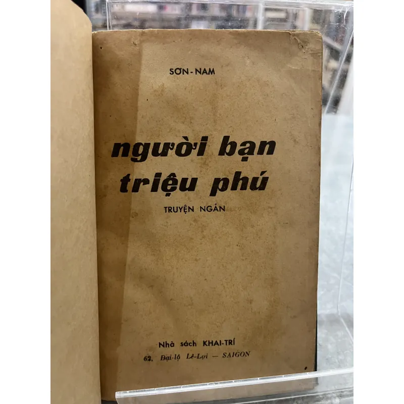 NGƯỜI BẠN TRIỆU PHÚ - SƠN NAM 760164