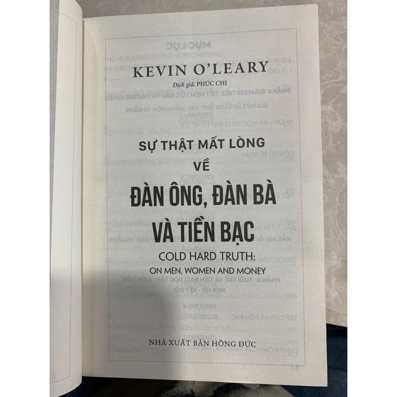 SỰ THẬT MẤT LÒNG VỀ ĐÀN ÔNG ĐÀN BÀ VÀ TIỀN BẠC - KEVIN O'LEARY 547953