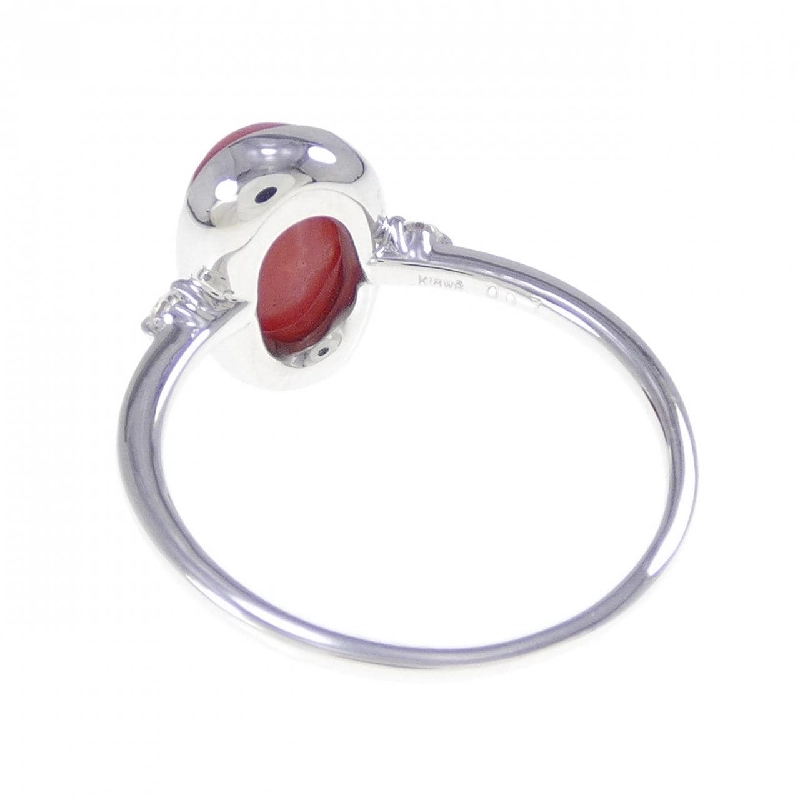 Nhẫn san hô K18WG 669077