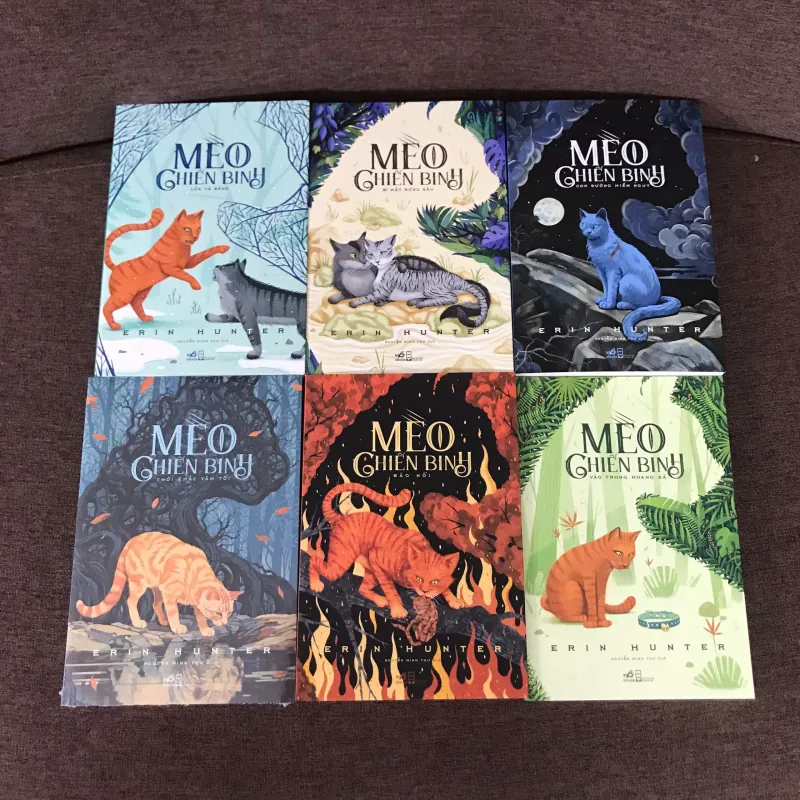 MÈO CHIẾN BINH (MEOW WARRIOR) TRỌN BỘ 597587