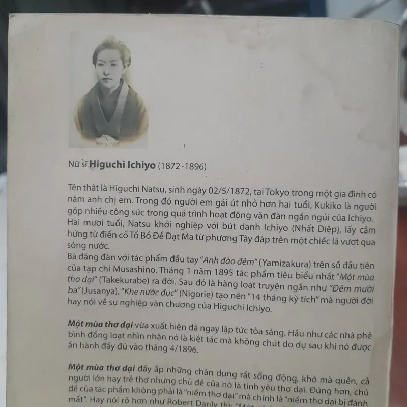 Higuchi Ichiyo - MỘT MÙA THƠ DẠI 738154