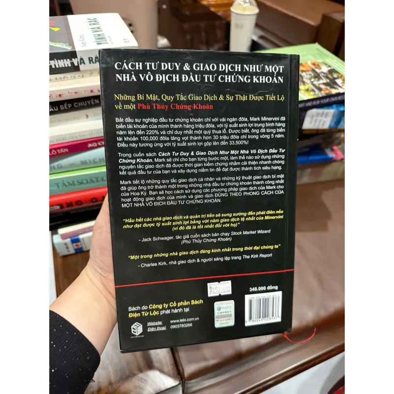 Cách Tư Duy & Giao Dịch Như Một Nhà Vô Địch Đầu Tư Chứng Khoán – Mark Minervini - K3 1009677