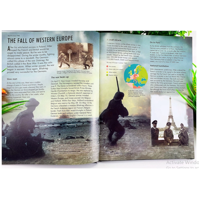 The Usborne introduction to the First world war & Second world war (combo 2 cuốn) 475745