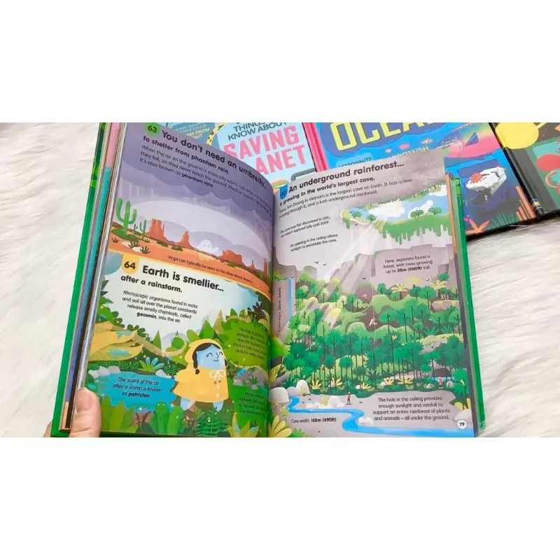 (Shop mới) Sách - 100 things to know about nhập màu 11 cuốn bìa cứng, bản mới nhất 744932