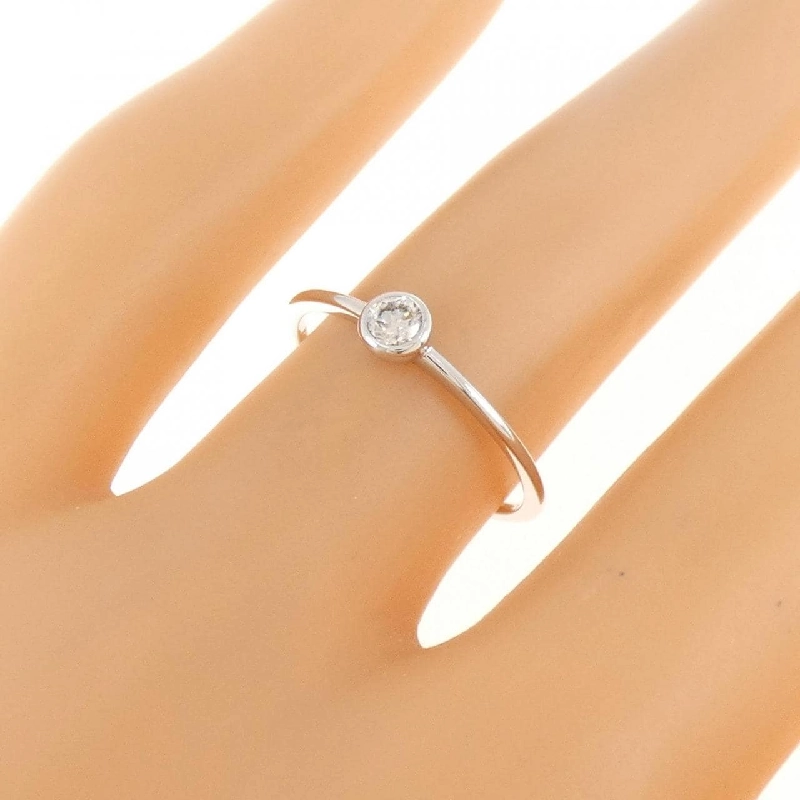 Nhẫn kim cương Solitaire K18WG 0.10CT - Hàng hiệu chính hãng 855755