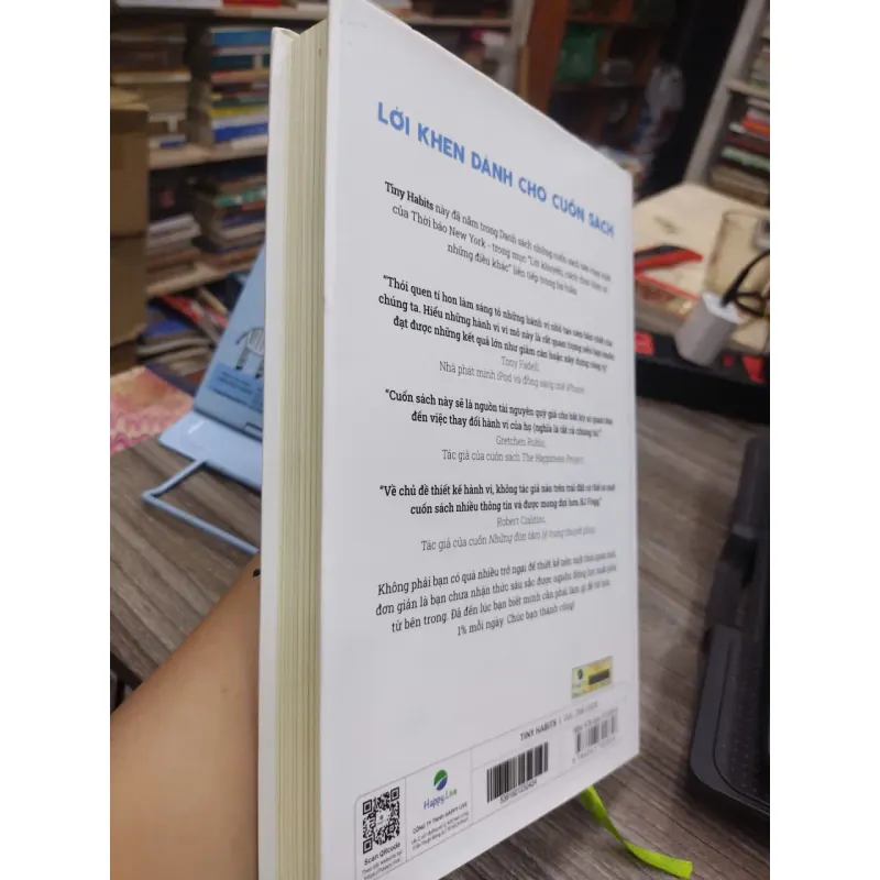 Sách: Tiny Habits – Thói quen tí hon, tiềm năng khổng lồ - PH.D BJ Fogg (A2) 589266