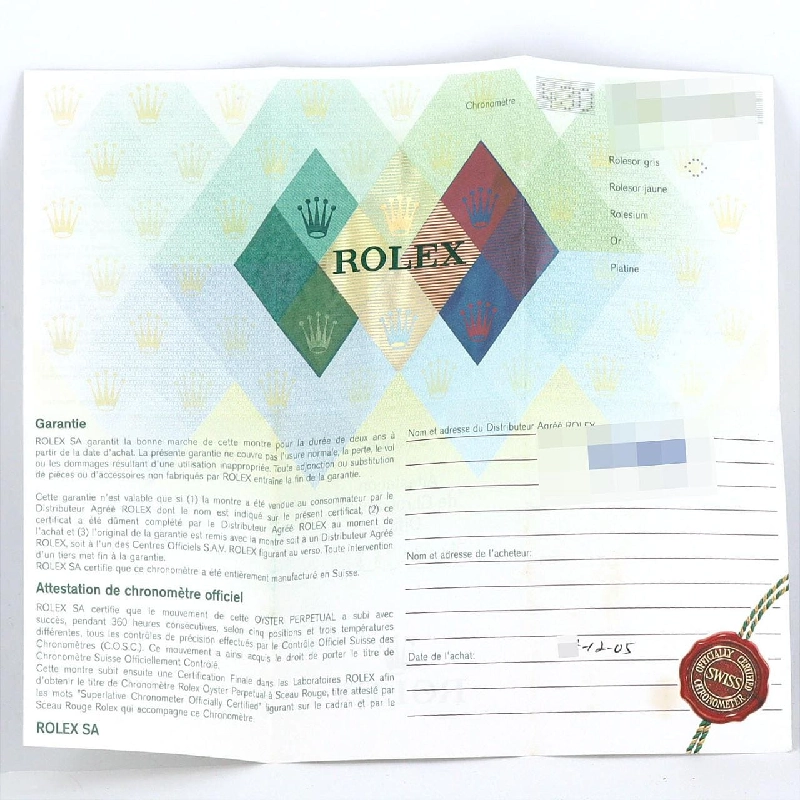 Đồng hồ Rolex Turnograph 116264･5 SSxWG tự động F số - Hàng hiệu Chính hãng 882074