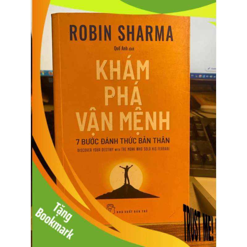 (TẶNG BOOKMARK) KHÁM PHÁ VẬN MỆNH: 7 BƯỚC ĐÁNH THỨC BẢN THÂN - Robin Sharma Sách kỹ năng RBK0302 945908