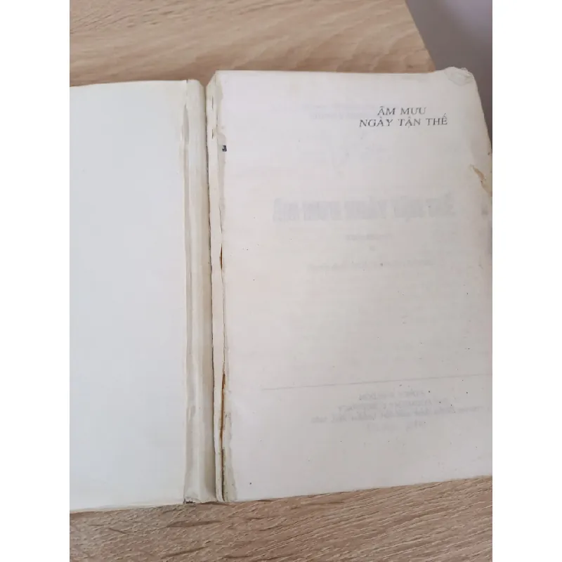 [Phiên Chợ Sách Cũ] Âm Mưu Ngày Tận Thế (2000) - Sydney Sheldon S2107 508722