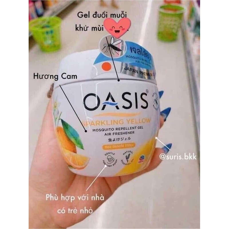 Sáp thơm đuổi muỗi OASIS 138805