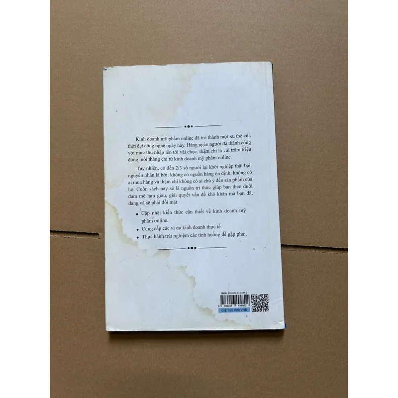 Kiến thức kinh doanh mỹ phẩm đột phá - Nguyễn Tất Kiểm (Ẩm bìa sau) 738725