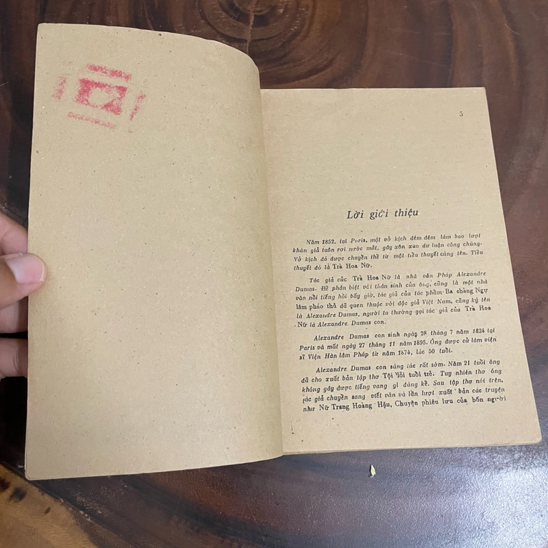 II Tựa sách: Trà Hoa Nữ (Tiểu Thuyết) - Alexandre Dumas Con - 1987 462857