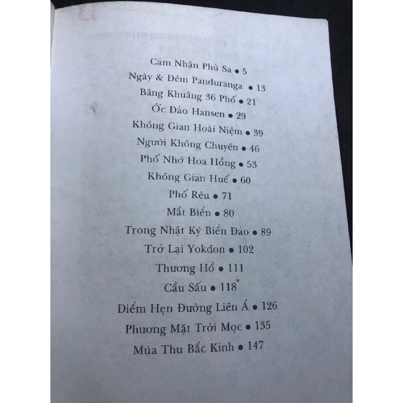 Ngày và đêm Pandurranga mới 70% ố bẩn có dấu mộc và viết nhẹ trang đầu 1996 Vĩnh Quyền HPB0906 SÁCH VĂN HỌC 914981