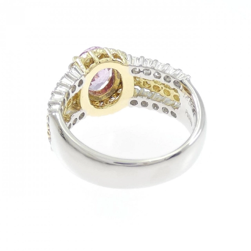 Nhẫn Sapphire PT900/K18YG 1.453CT - Hàng hiệu Chính hãng 851632