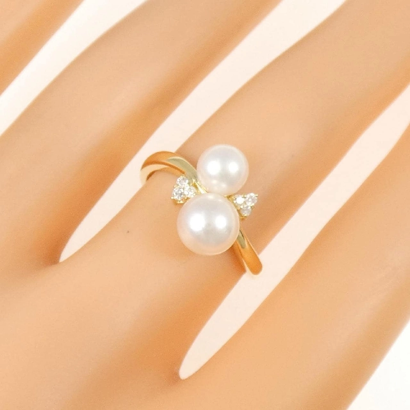 Nhẫn ngọc trai Akoya K18YG 667533