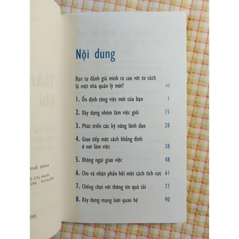 THÀNH CÔNG KHI MỚI LÊN SẾP • Thuộc bộ sách Bước Đến Thành Công 751851