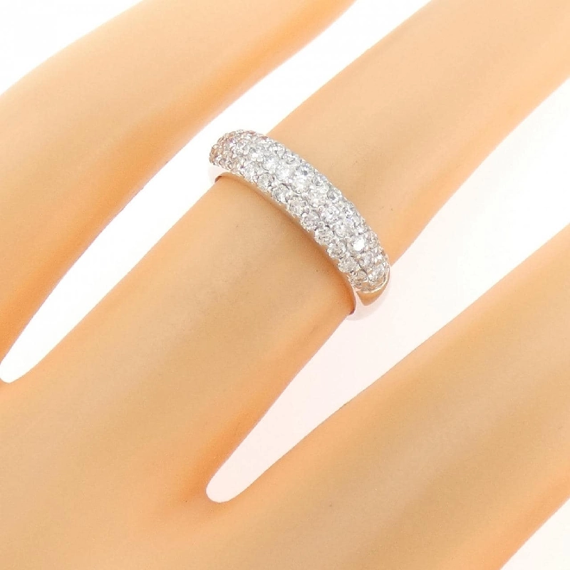 Nhẫn kim cương Pavé K18WG 0.40CT - Hàng hiệu Chính hãng 853377