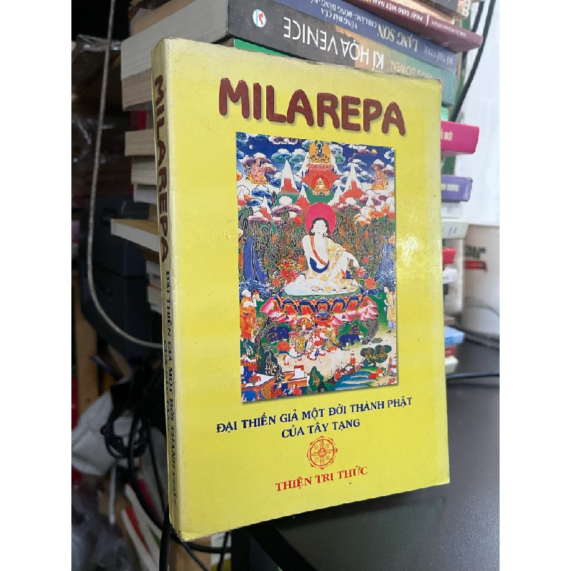 Đại thiền giả một đời thành Phật của Tây Tạng - Milarepa (sách in kéo lụa) 493757