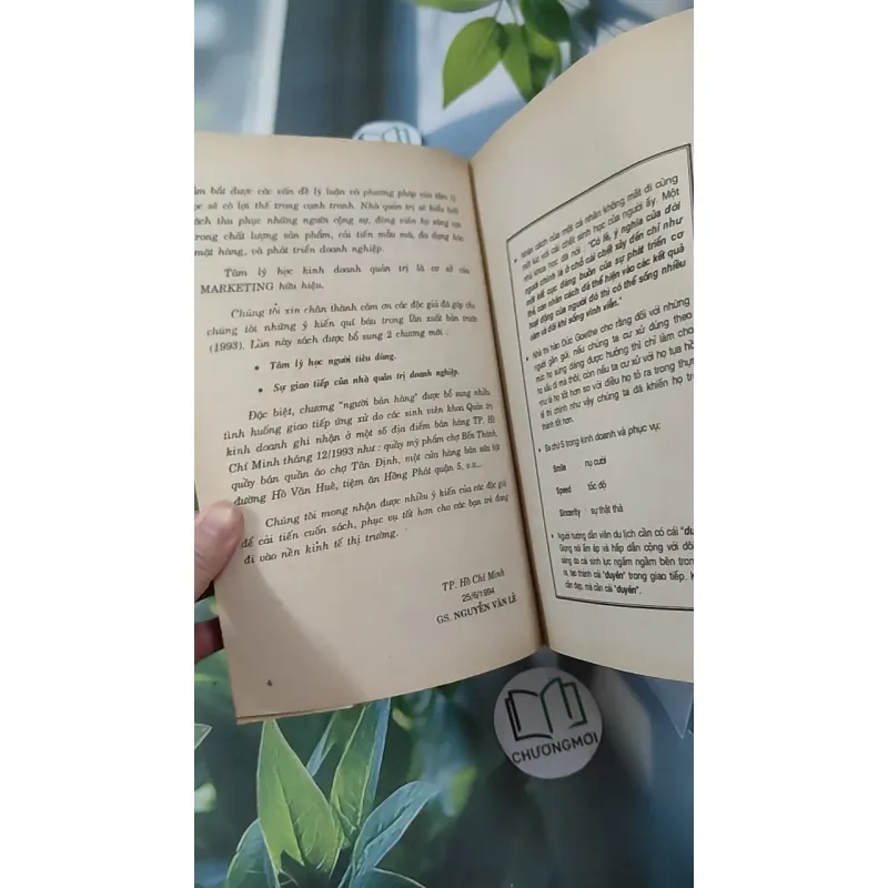 [XƯA] Tâm Lý Học Kinh Doanh & Quản Trị (1994) - GS. Nguyễn Văn Lê 1018880