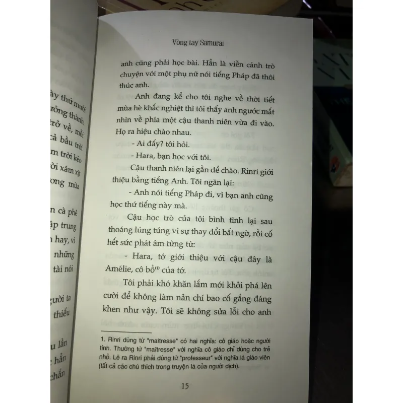 Vòng tay Samurai - Amélie Nothomb 1022778