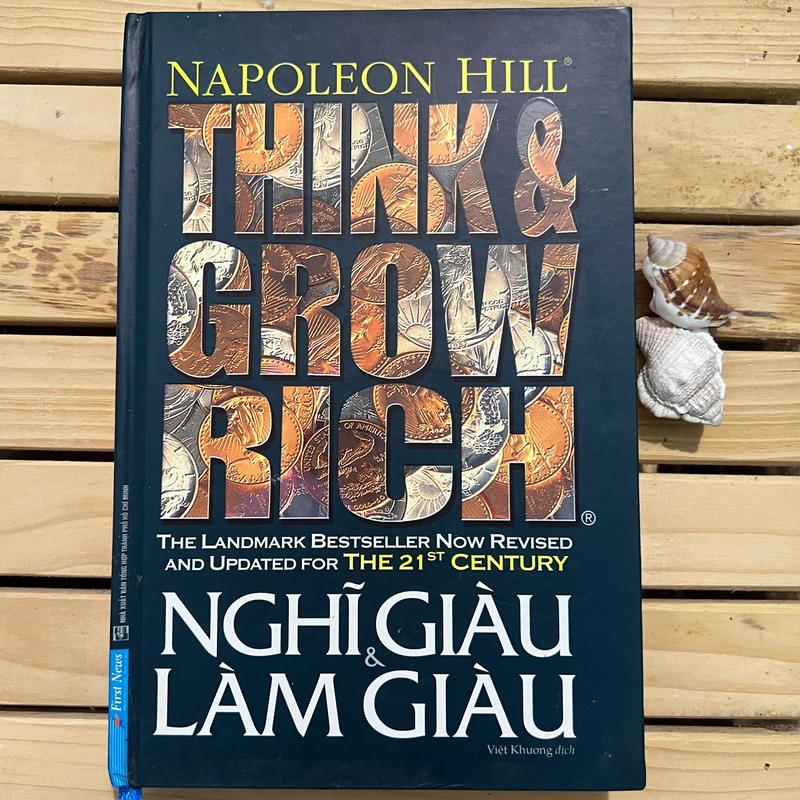 Sách Nghĩ giàu và Làm giàu - bìa cứng - sách mới 99% 524995