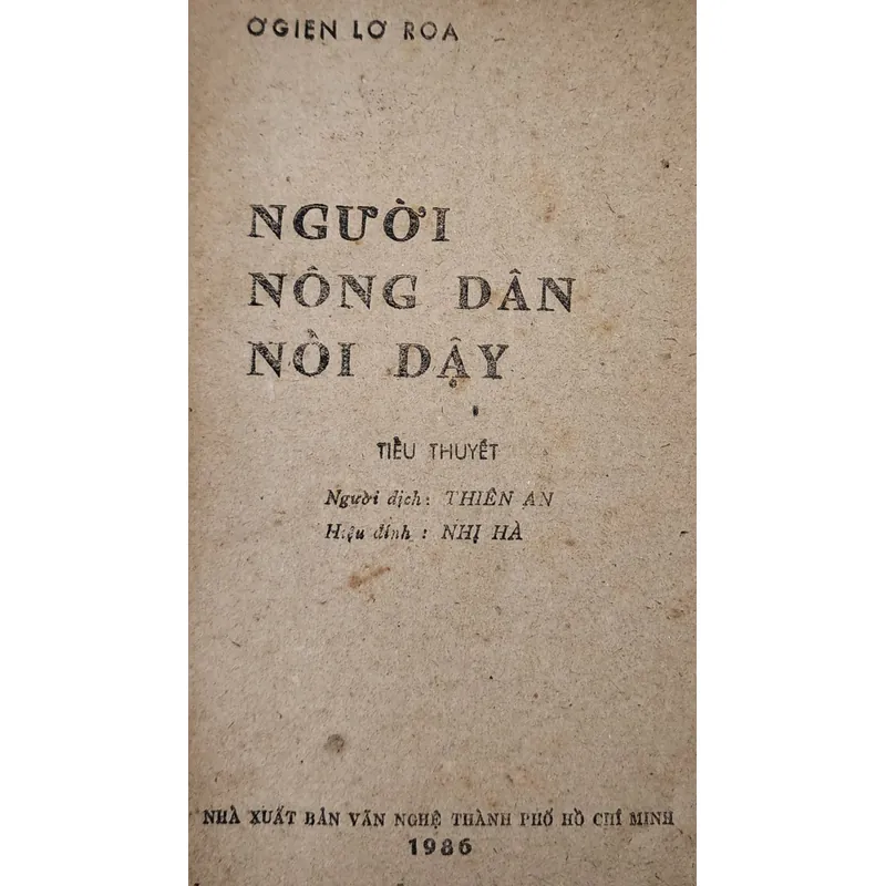Văn học cổ điển Pháp: NGƯỜI NÔNG DÂN NỔI DẬY, nhà văn Eugène Le Roy 704964