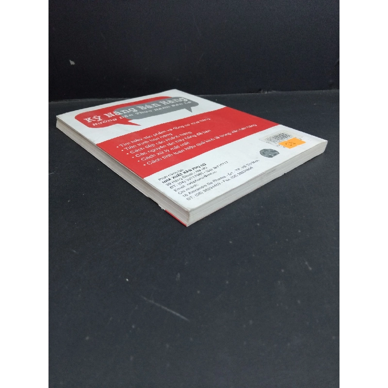 Kỹ năng bán hàng mới 80% ố bìa lủng 2009 HCM0612 Phan Thanh Lâm KỸ NĂNG 918148