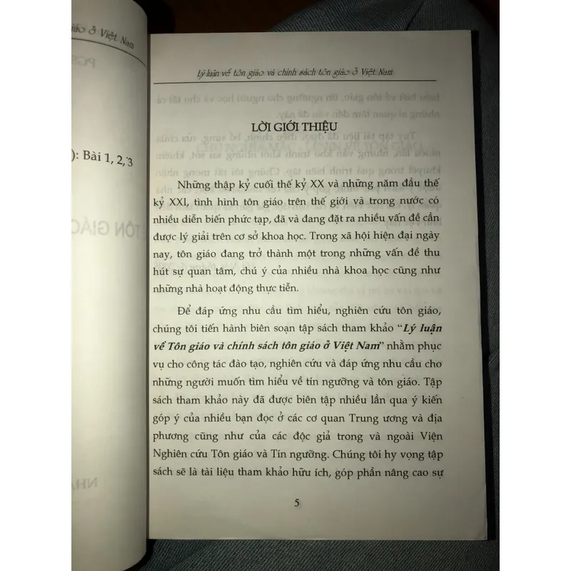 Lý luận về tôn giáo và chính sách tôn giáo ở Việt Nam  722958