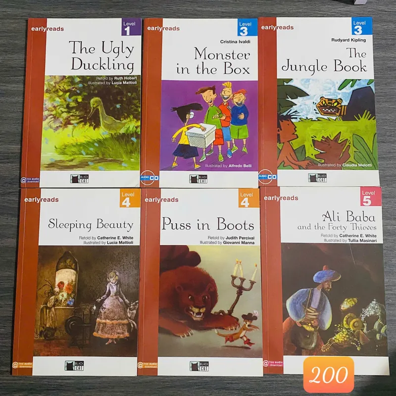 Bộ 6 quyển sách earlyreads#HATRA 572033