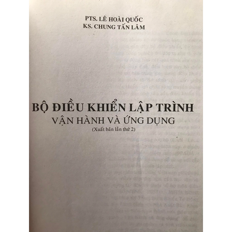 BỘ ĐIỀU KHIỂN LẬP TRÌNH VẬN HÀNH VÀ ỨNG DỤNG 488269