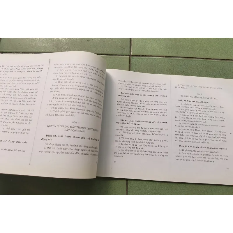[Sách luật bất động sản] Luật đất đai năm 2003 - Bổ sung năm 2009 1023164