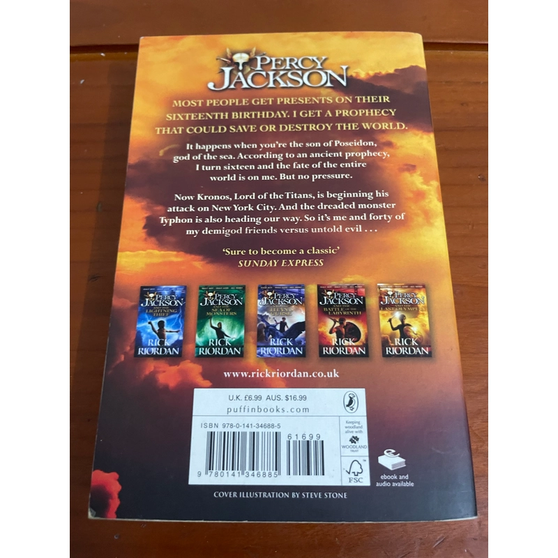 Percy Jackson and the last olympian Rick Riordan 539768