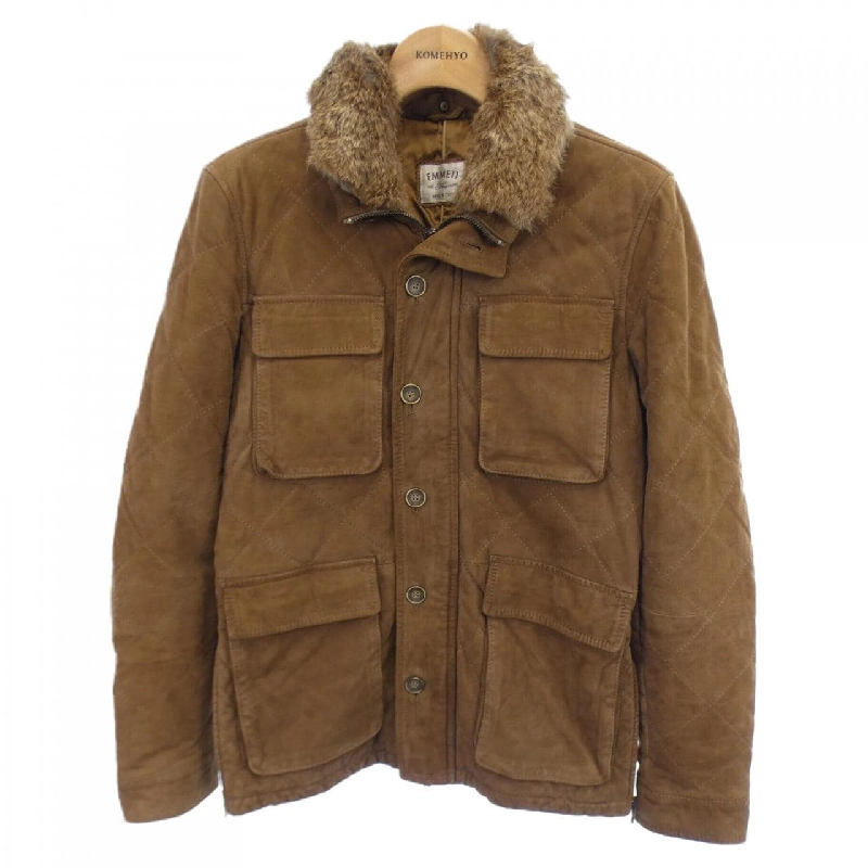 Áo khoác da EMMETI - Hàng hiệu Authentic 894087