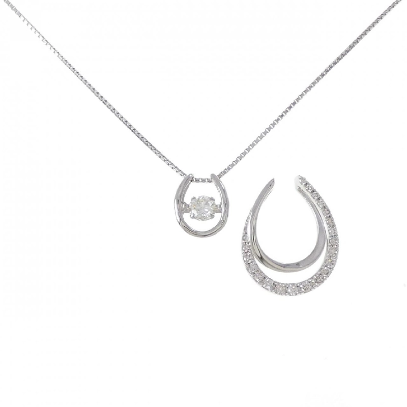 Dây chuyền kim cương 2WAY PT900/PT850 0.317CT - Hàng hiệu Chính hãng 860006