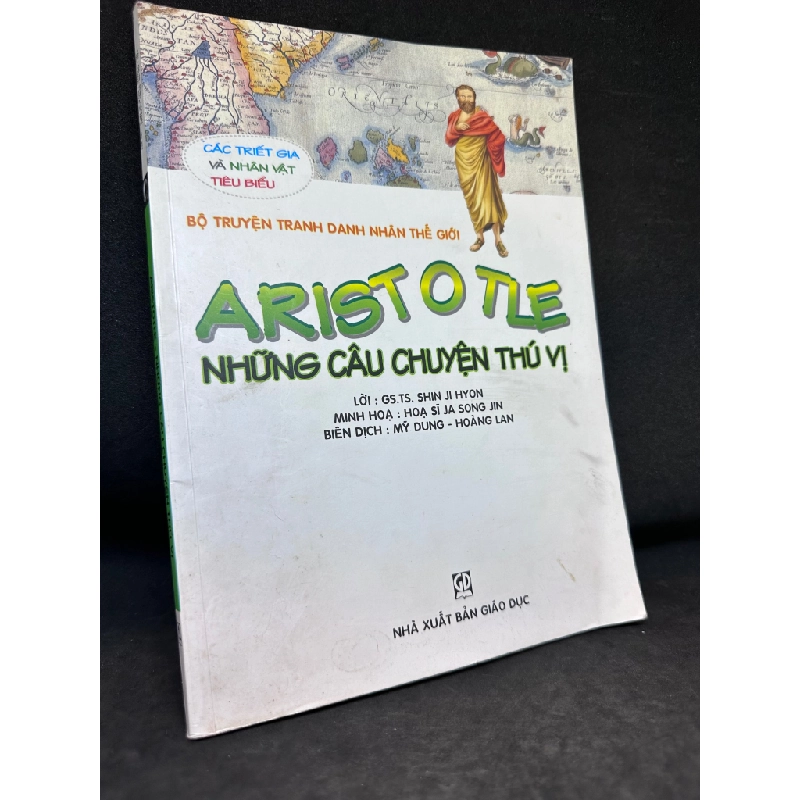 Đọc sách cùng PK - Sách Aristotle Những Câu Chuyện Thú Vị - Bộ Truyện Tranh Danh Nhân Thế Giới, Mới 80% (Ố Nhẹ, Bìa Cong), 20082405 - Nhà xuất bản giáo dục 247741