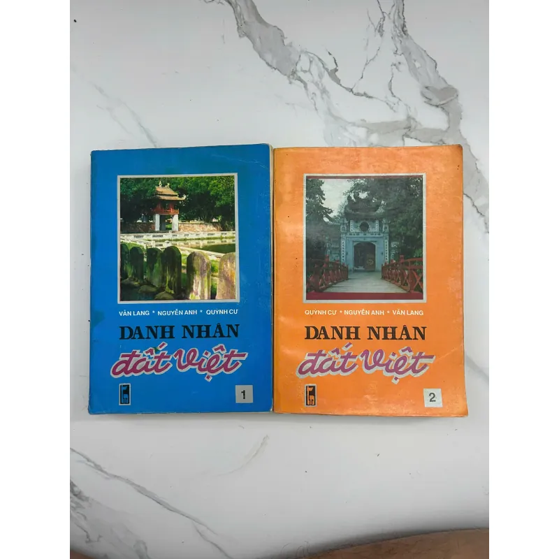 Danh nhân đất Việt (Tập 1, 2) - Văn Lang, Nguyễn Anh, Quỳnh Cư - Lịch sử 1025043