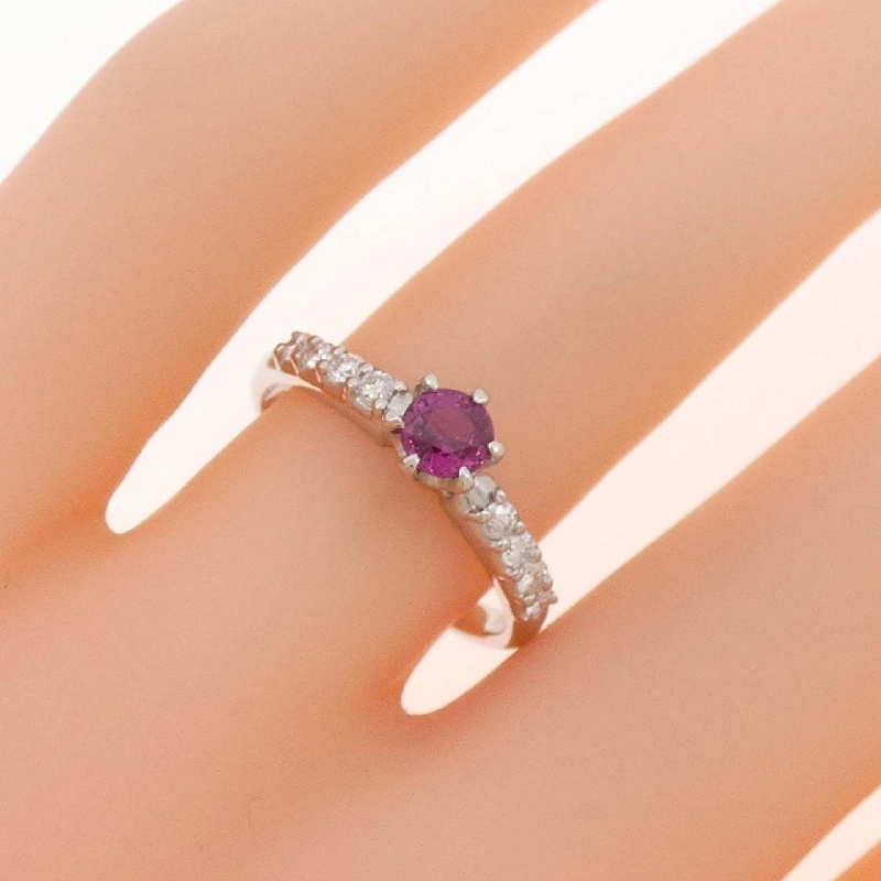 Nhẫn Ruby PT900 0.39CT 668487