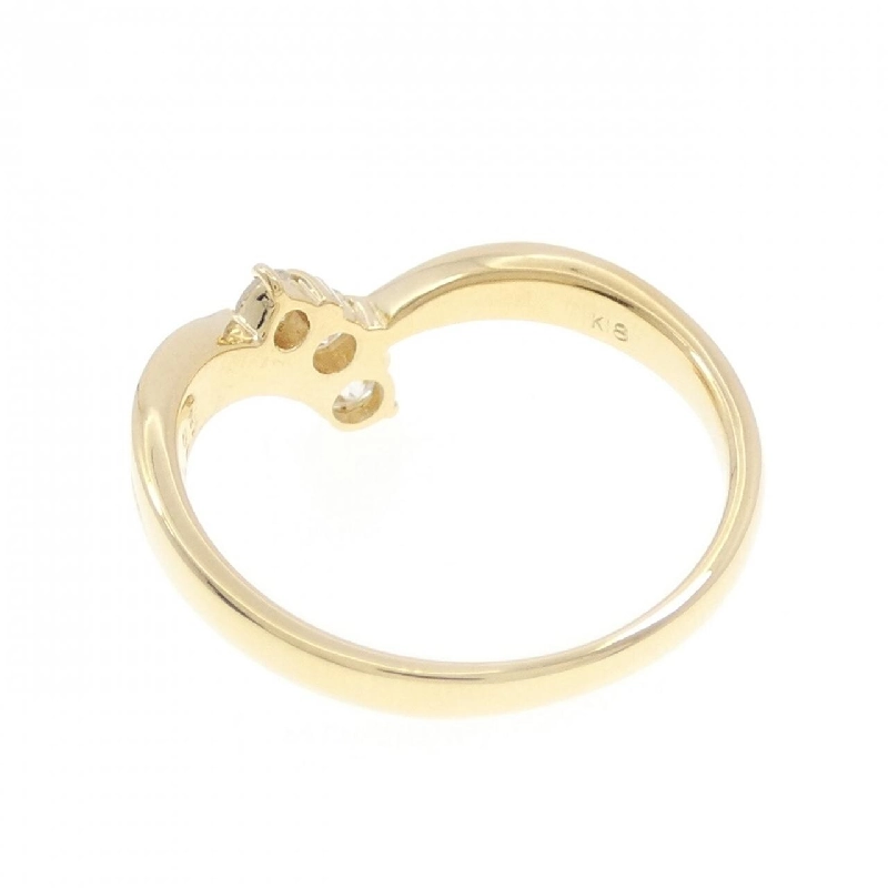 Nhẫn kim cương K18YG 0.25CT 668375