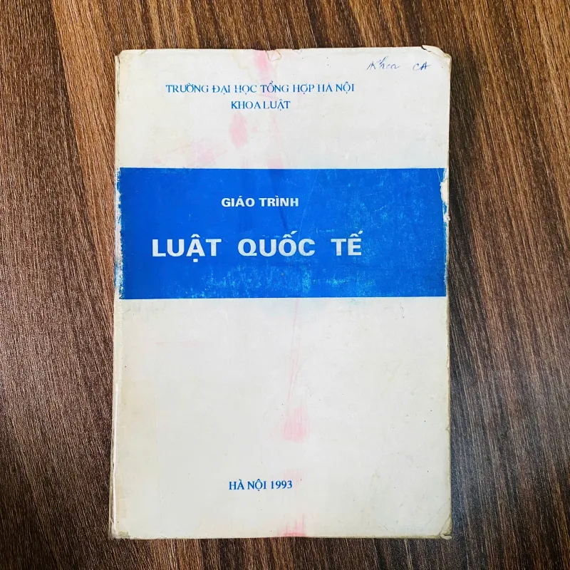 Giáo trình - Luật Quốc tế#HATRA 977559