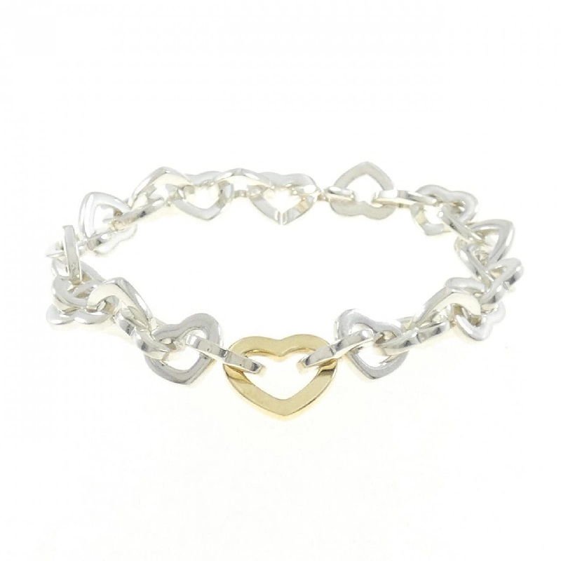 Tiffany Heart Link Bracelet - Hàng hiệu Authentic 845665