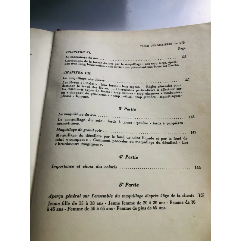 MANUEL TECHNIQUE DE MAQUILLAGE – VILLE / SOIR Elisabeth J. Mary 756249