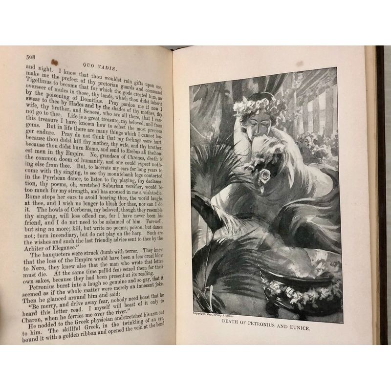 QUO VADIS - Henryk Sienkiewicz - 1897 - sách cổ  462032