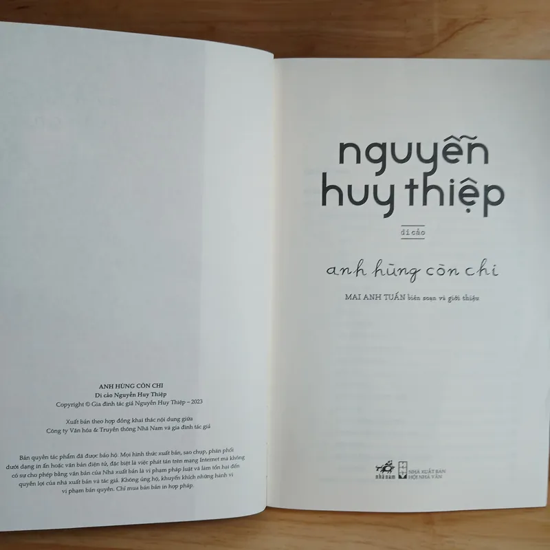 Nguyễn Huy Thiệp (Di Cảo) - Anh Hùng Còn Chi 558608