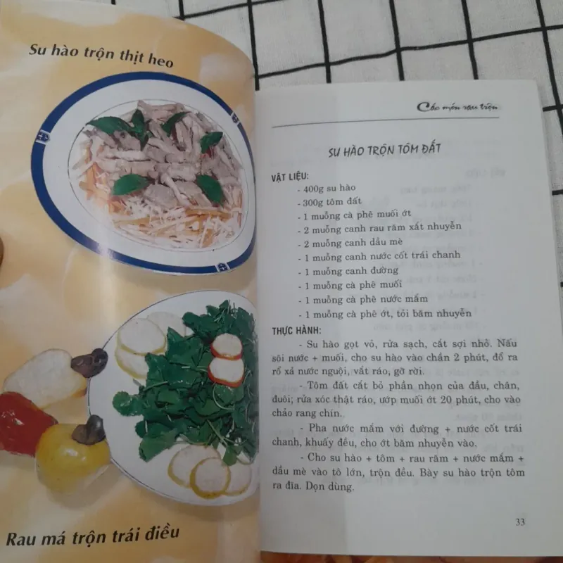 Sách nấu ăn- CÁC MÓN RAU TRỘN (SALAD) tg. QUỲNH CHI 757641