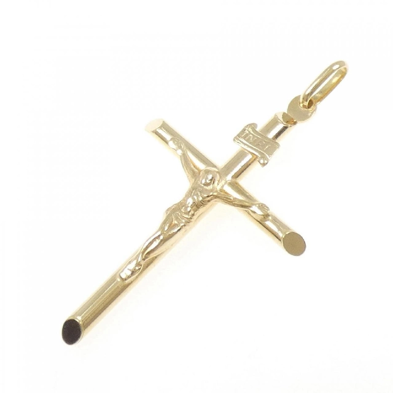 Mặt dây chuyền chéo 750YG - Hàng hiệu Authentic 864444