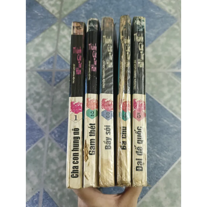 Thành Cát Tư Hãn ( 5 tập) truyện tranh 590779