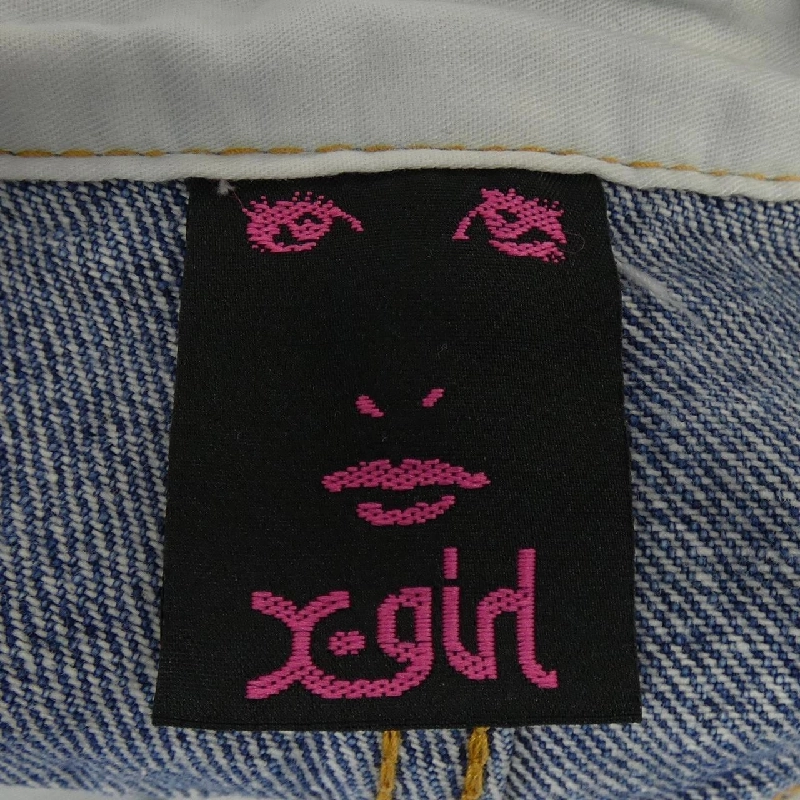 【Mã giảm giá】X-GIRL Jeans 655354