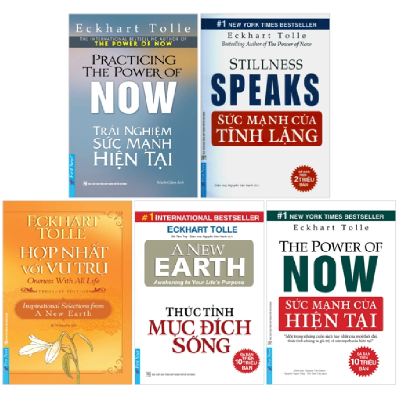 Combo Sách Eckhart Tolle (Bộ 5 Cuốn) - Eckhart Tolle 743668
